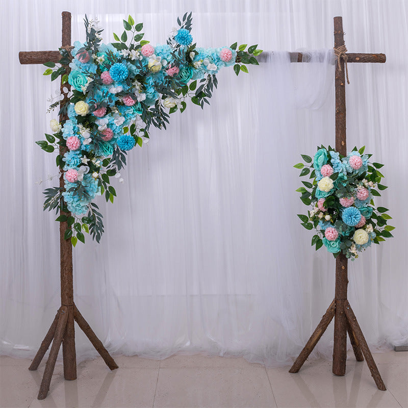 Mori Triangular Flower Row Arch  for Wedding Party Decor Proposal - KetieStory