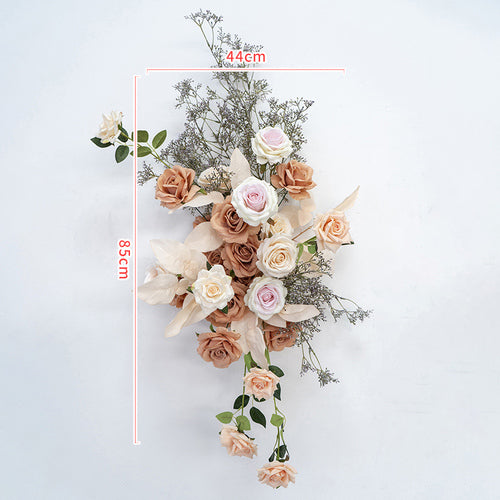 Coffee Wall Hanging Flower Set for Wedding Party Decor Proposal - KetieStory