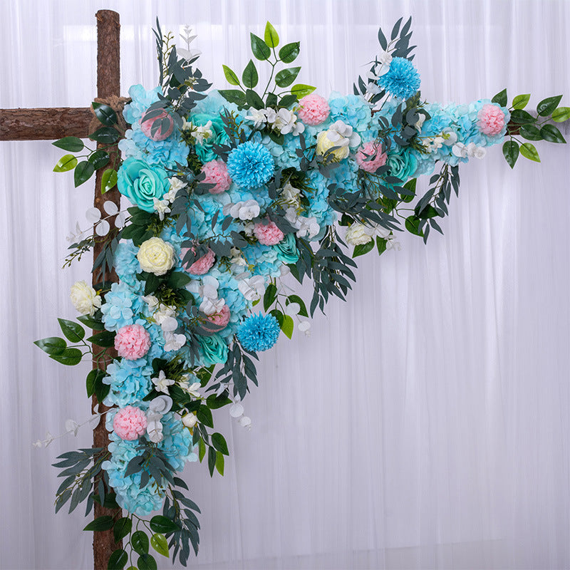 Mori Triangular Flower Row Arch  for Wedding Party Decor Proposal - KetieStory