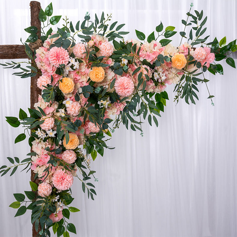 Mori Triangular Flower Row Arch  for Wedding Party Decor Proposal - KetieStory