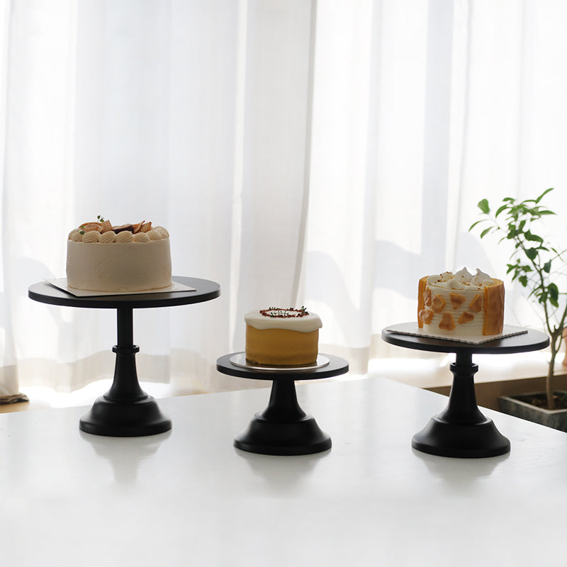Cake Stand Frames Black Dessert Table Decoration Display Tray Tea Break Table Coffee Break Stands