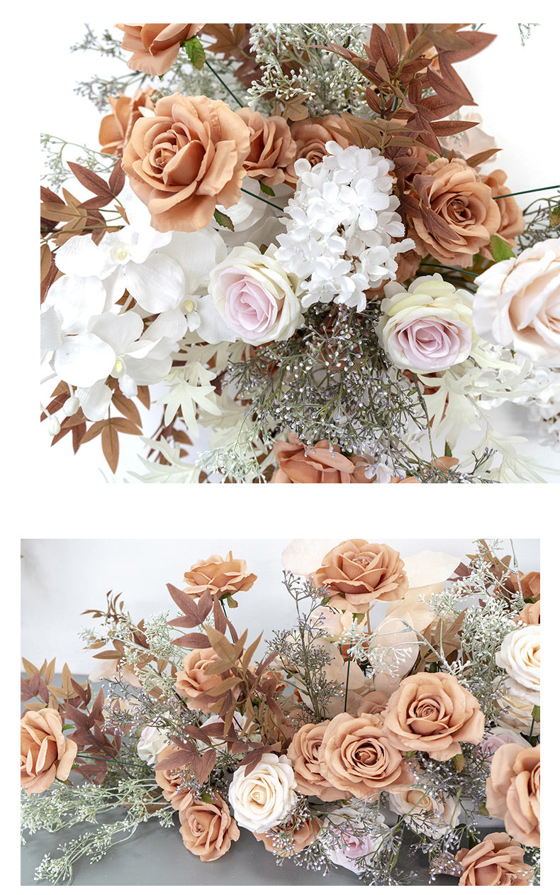 Coffee Wall Hanging Flower Set for Wedding Party Decor Proposal - KetieStory