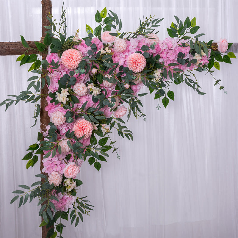 Mori Triangular Flower Row Arch  for Wedding Party Decor Proposal - KetieStory