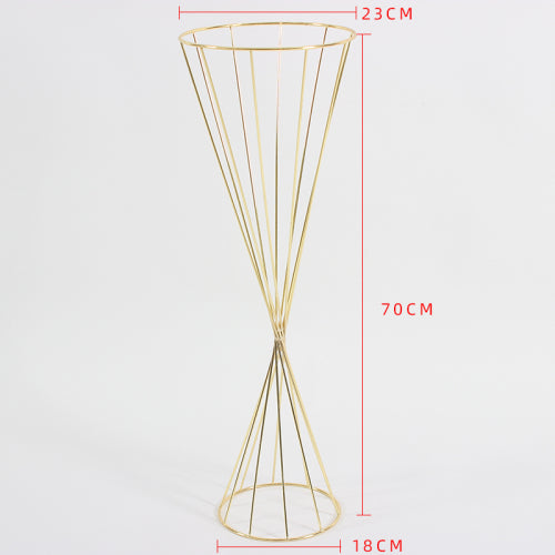 Flower Stand Frames Iron Geometric Hollow Vase Wedding Table Props