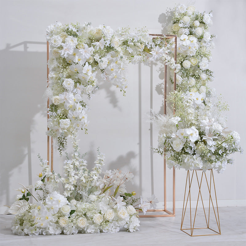 White Flower Set for Wedding Party Decor Proposal