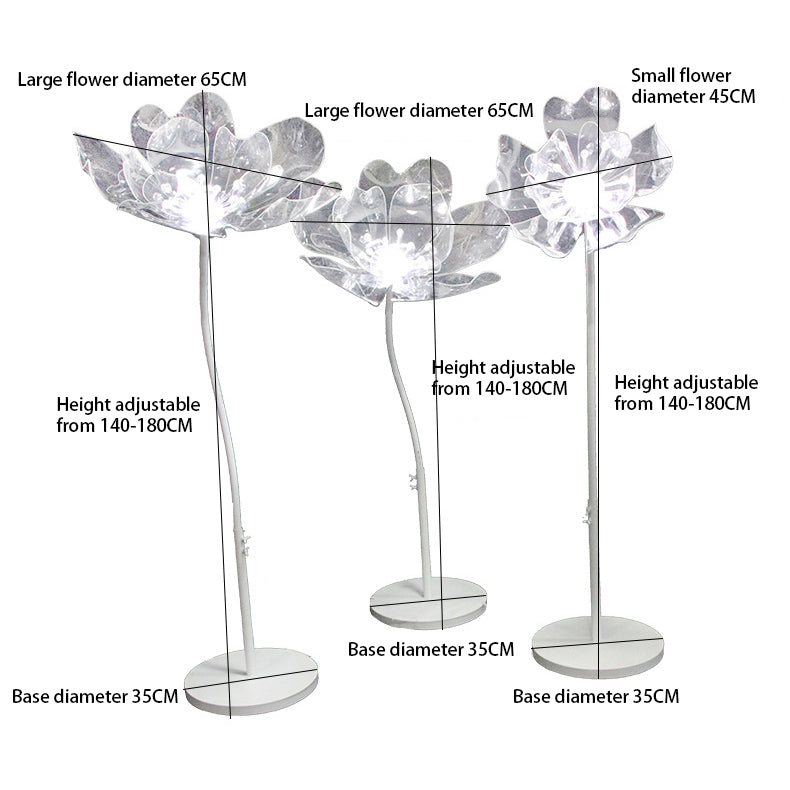 Set of 3 Flowers Lights for Wedding Party Home Decor Event - KetieStory