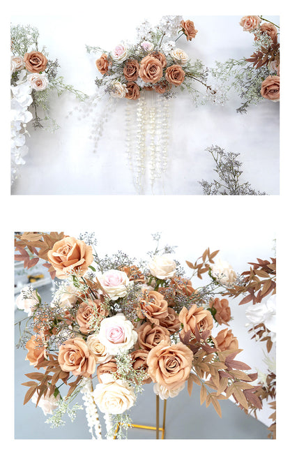 Coffee Wall Hanging Flower Set for Wedding Party Decor Proposal - KetieStory