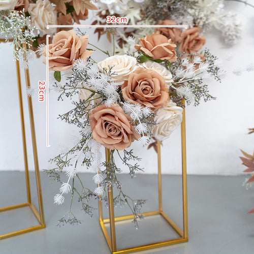 Coffee Wall Hanging Flower Set for Wedding Party Decor Proposal - KetieStory