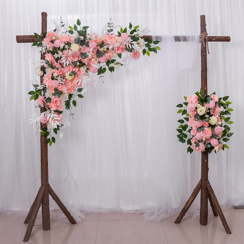 Mori Triangular Flower Row Arch  for Wedding Party Decor Proposal - KetieStory