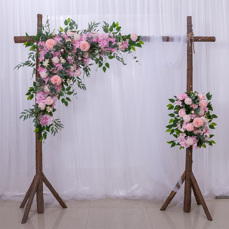 Mori Triangular Flower Row Arch  for Wedding Party Decor Proposal - KetieStory