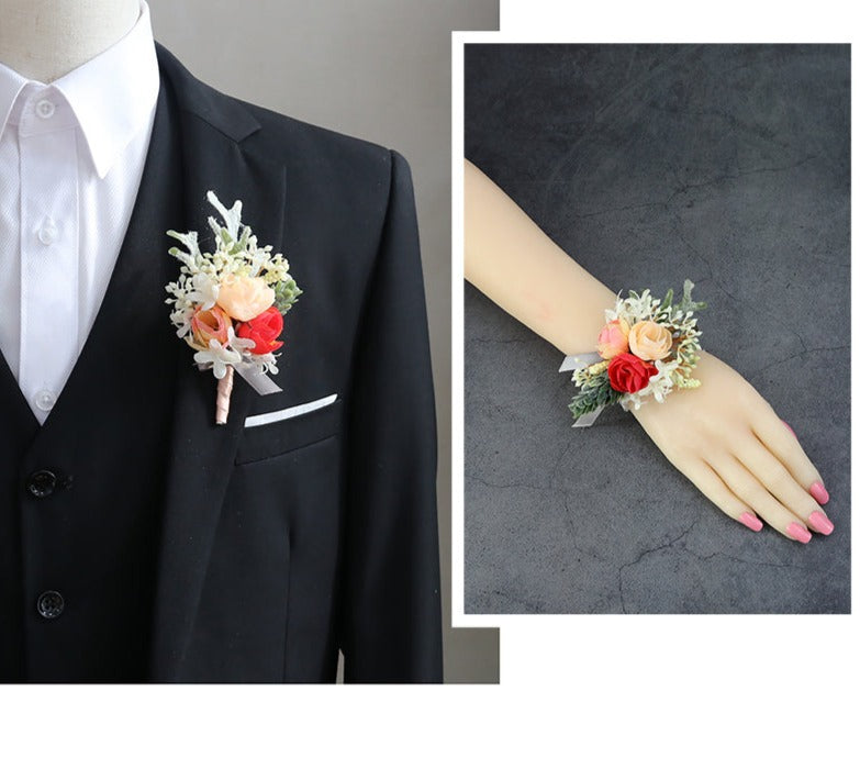 Champagne Wrist Corsages -15 styles