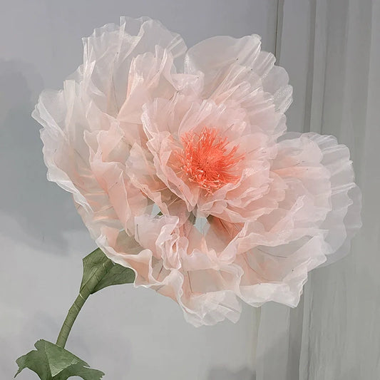 Giant Electric Artificial Flower Opening and Closing Flowers for Wedding Party Window Display Decoration Anniversary - KetieStory