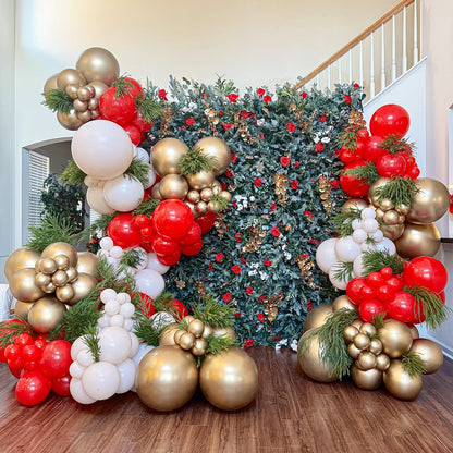 Flower Wall Artificial Fabric 5D Rolling Up Christmas Floral Backdrop