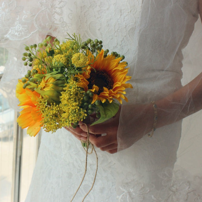 Bridesmaid Bouquet - Sunflower