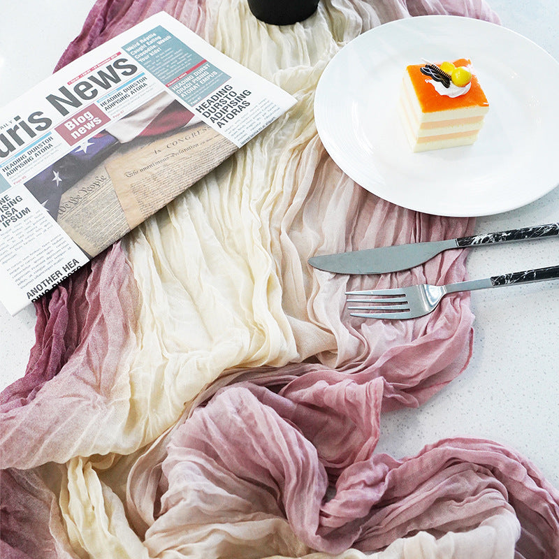 Tablecloths and Linens with Tie-Dye Series - 7 Colors