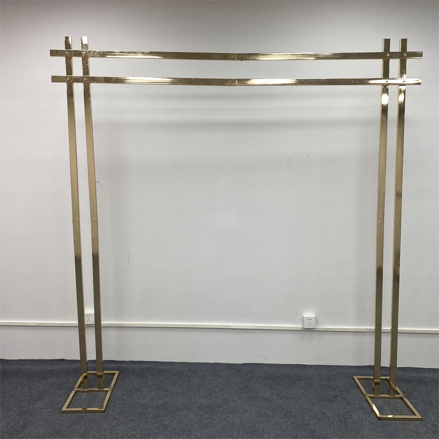 Baby's Breath Flower Row for Wedding Party Decor Proposal - KetieStory