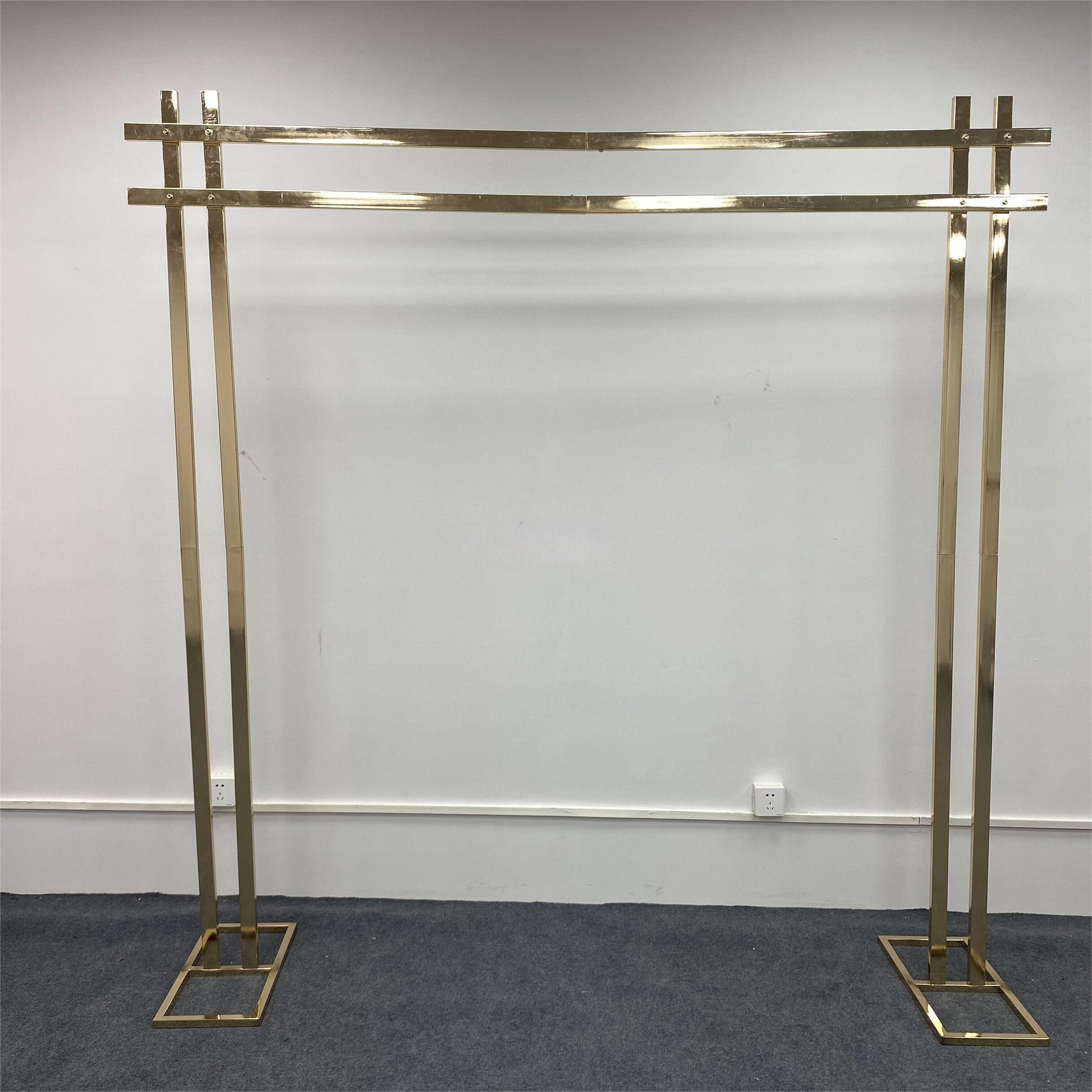 Baby's Breath Flower Row for Wedding Party Decor Proposal - KetieStory