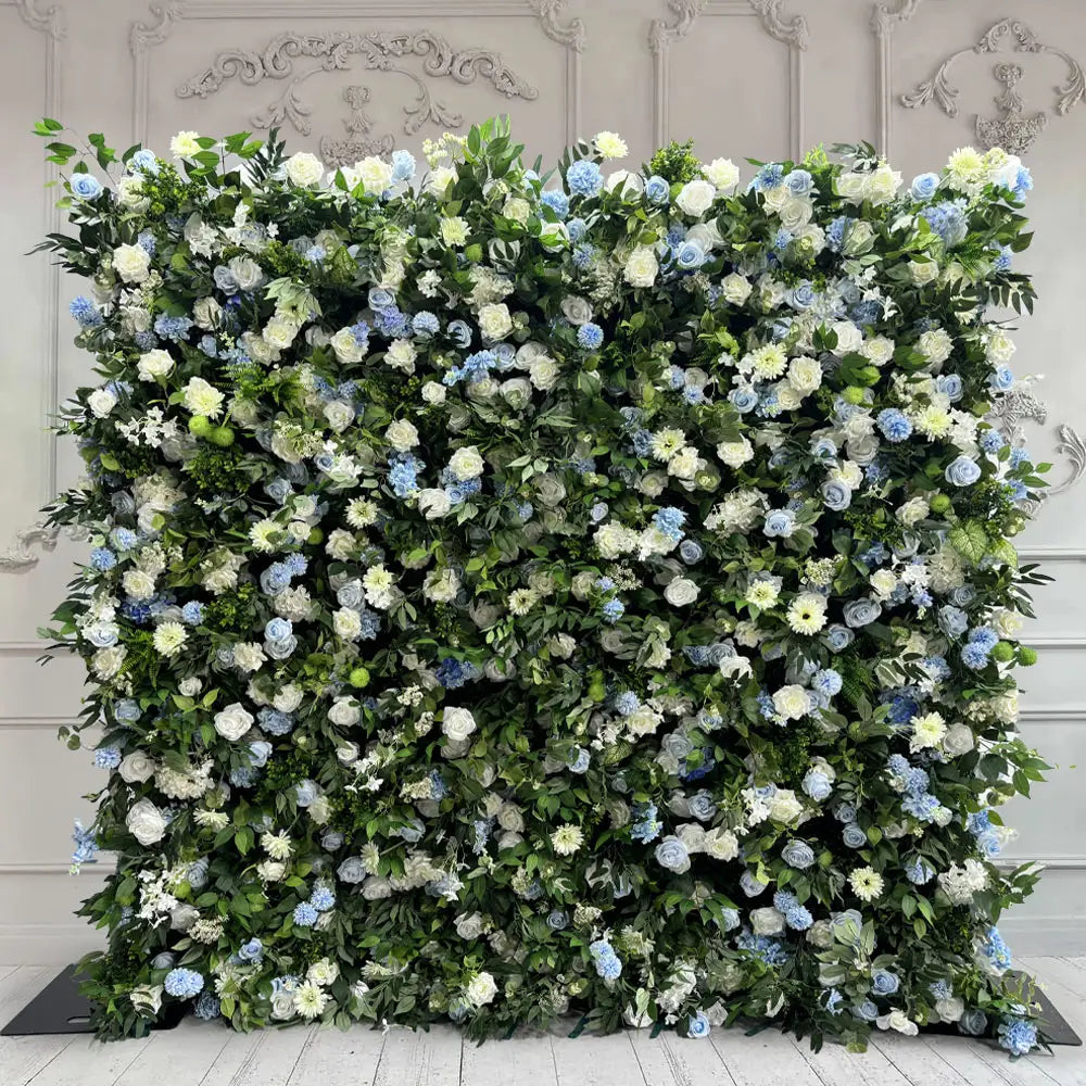 100% handmade, the 5D green flower wall provides a lifelike appearance and is easy to set up. 
