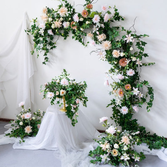 Green Vine Wall Hanging Plant for Wedding Party Decor Proposal - KetieStory