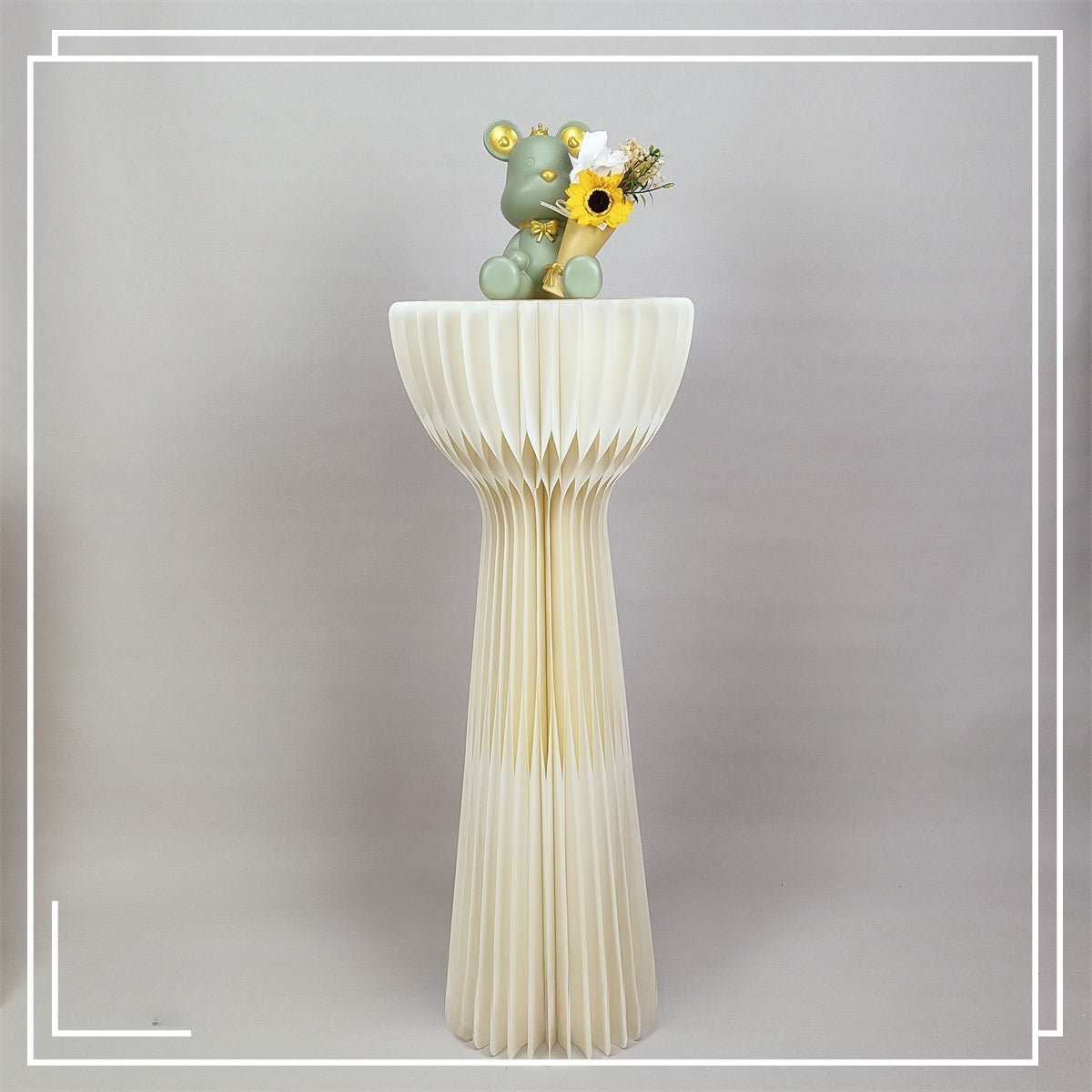 Shaped Folded Paper Roman Column Wedding Party Decoration Supplies Frames - KetieStory