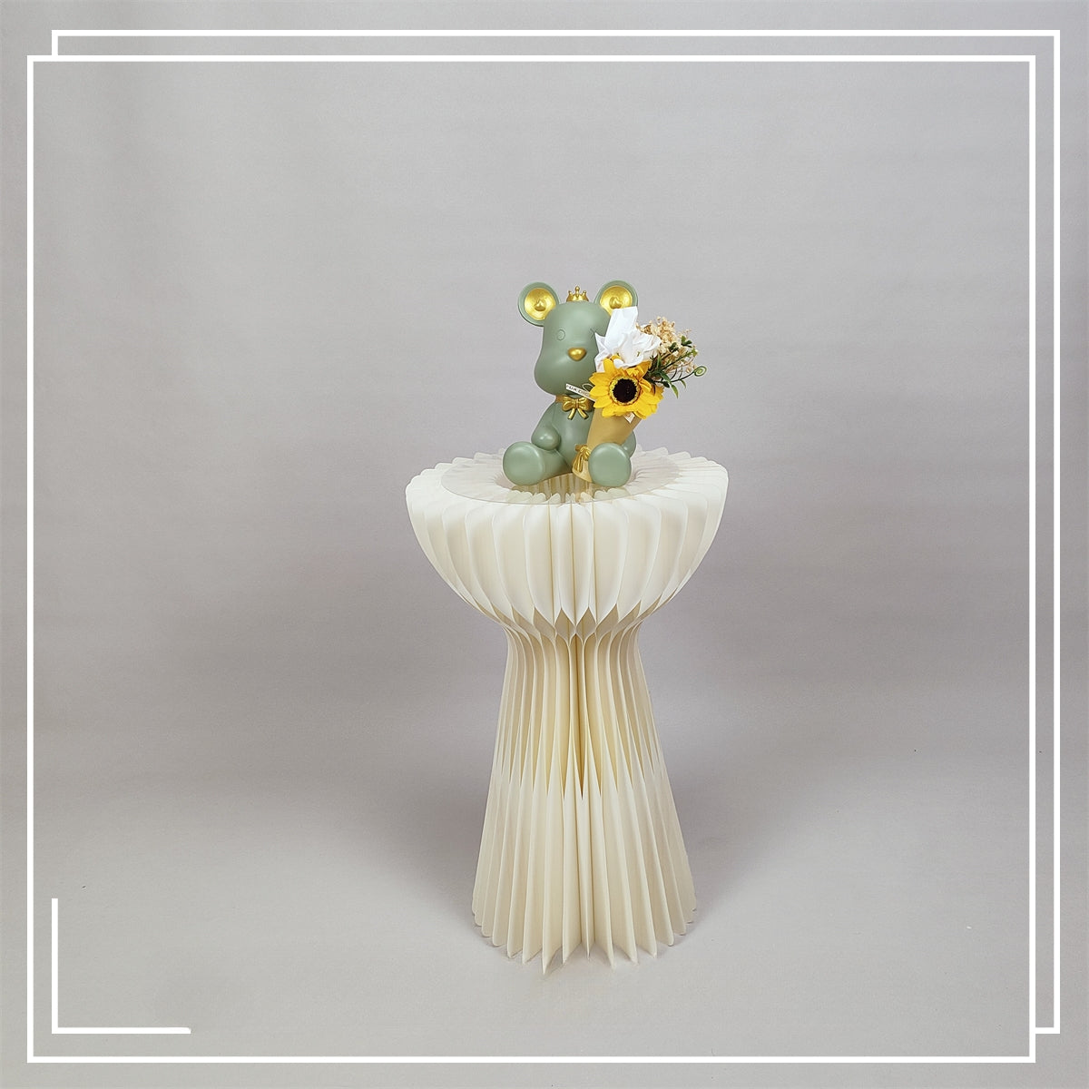 Shaped Folded Paper Roman Column Wedding Party Decoration Supplies Frames - KetieStory