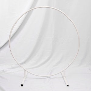 Metal Circle Arch Stand Frames Wedding Background Decoration Proposal Decor - KetieStory
