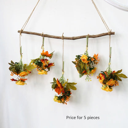 Fall Floral Arch Swag Wedding Archway Flower Garland Proposal Decor - KetieStory