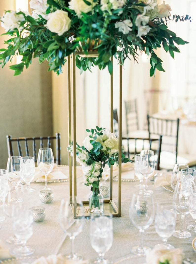 Metal Wedding Centerpiece Frames for Wedding Party Decor - KetieStory