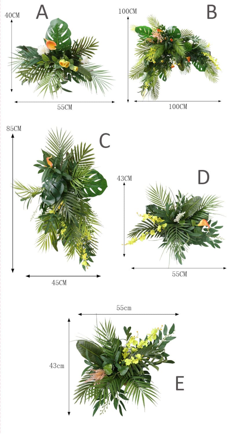 Green Plant Wedding Arch for Wedding Party Decor Proposal - KetieStory