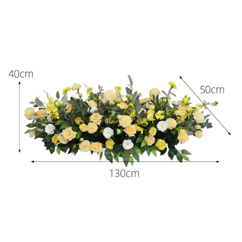 Yellow Rose Wedding Flower Archway for Wedding Party Decor Proposal