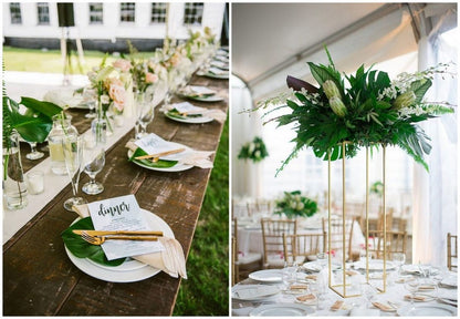 Metal Wedding Centerpiece Frames for Wedding Party Decor - KetieStory