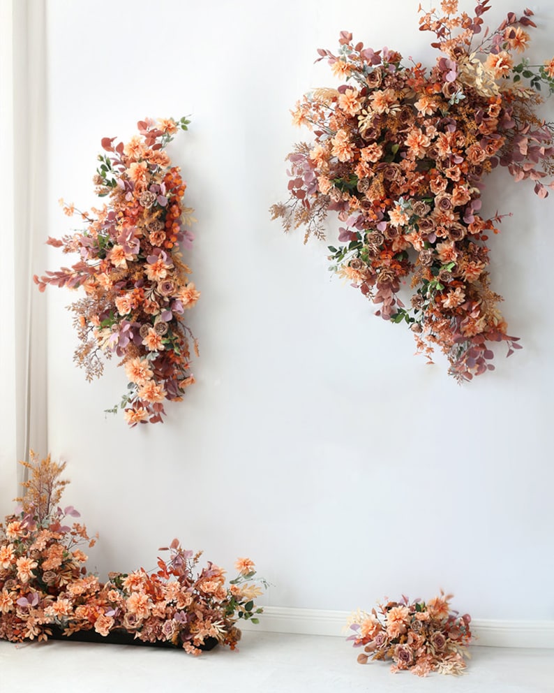 Coffee Wedding Archway Flower for Wedding Party Decor Proposal - KetieStory
