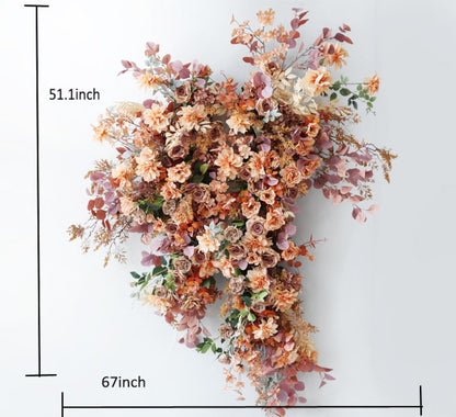 Coffee Wedding Archway Flower for Wedding Party Decor Proposal - KetieStory