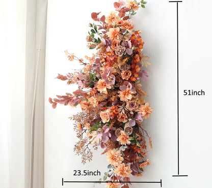 Coffee Wedding Archway Flower for Wedding Party Decor Proposal - KetieStory