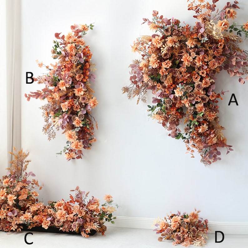 Coffee Wedding Archway Flower for Wedding Party Decor Proposal - KetieStory