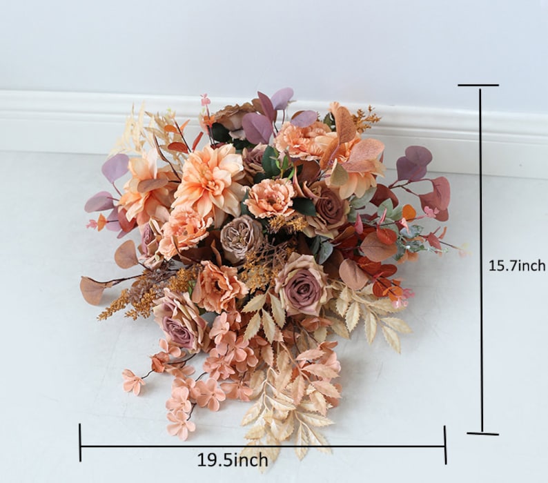 Coffee Wedding Archway Flower for Wedding Party Decor Proposal - KetieStory