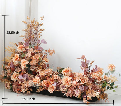 Coffee Wedding Archway Flower for Wedding Party Decor Proposal - KetieStory