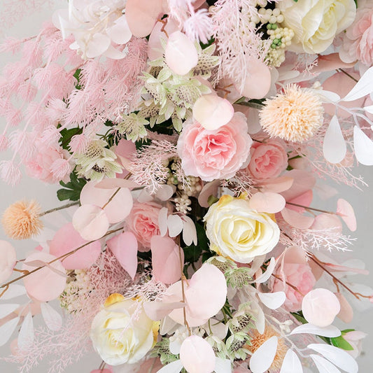 Pink Wedding Arch Flower for Wedding Party Proposal Decor - KetieStory