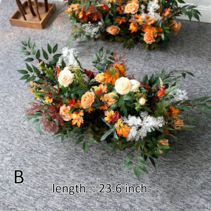 Fall Floral Arch Swag Wedding Archway Flower Garland Proposal Decor - KetieStory