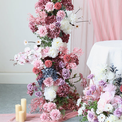 Red Pink Wedding Arch for Wedding Party Decor Proposal - KetieStory