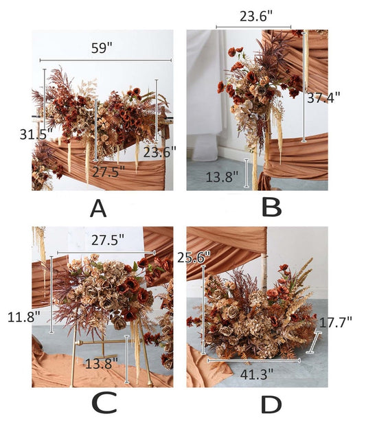 Coffee Flower Sets for Wedding Party Decor Proposal - KetieStory