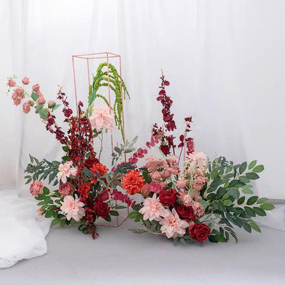 Colourful Wedding Arch Flowers for Wedding Party Decor Proposal - KetieStory