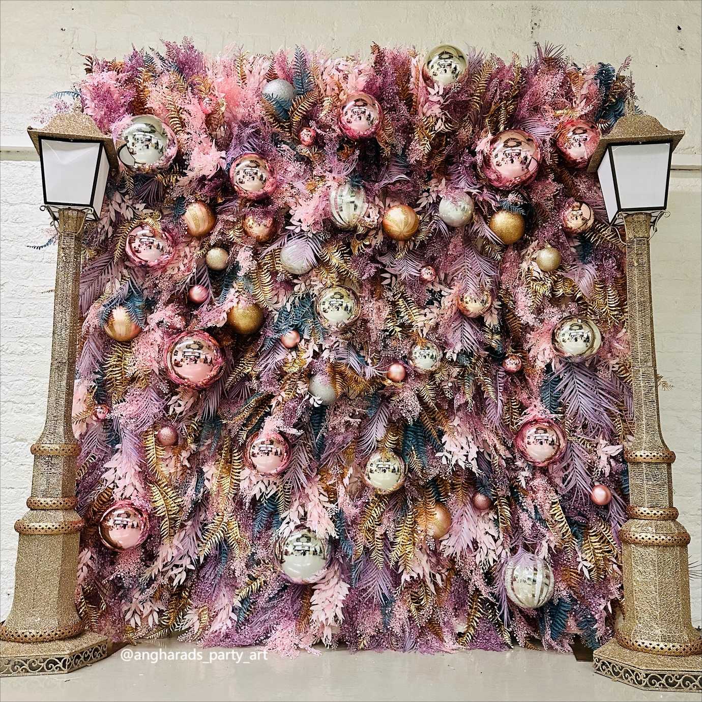 Flower Wall Fall Color Rolling Up Curtain Floral Backdrop Wedding Party Proposal Decor