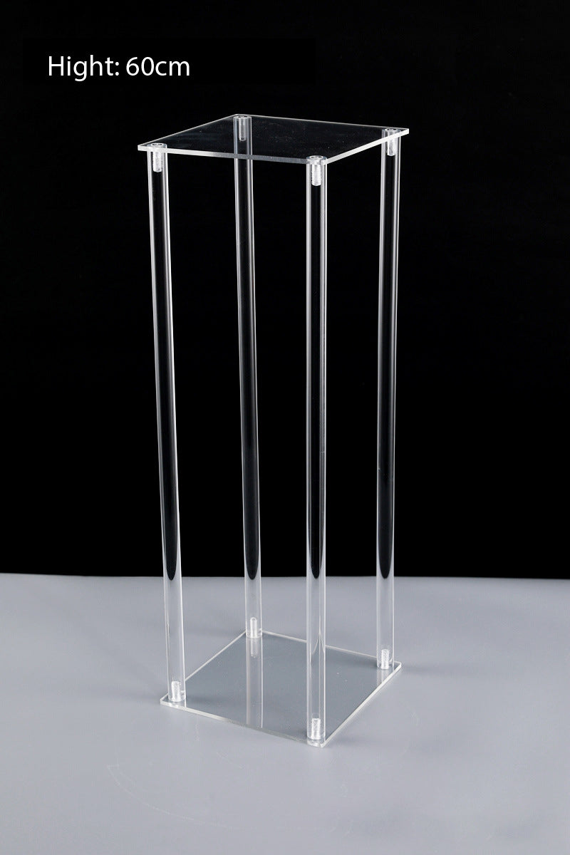 Transparent Stands Frames Cakes Stand Flowers Holder Set for Wedding Party Decor - KetieStory