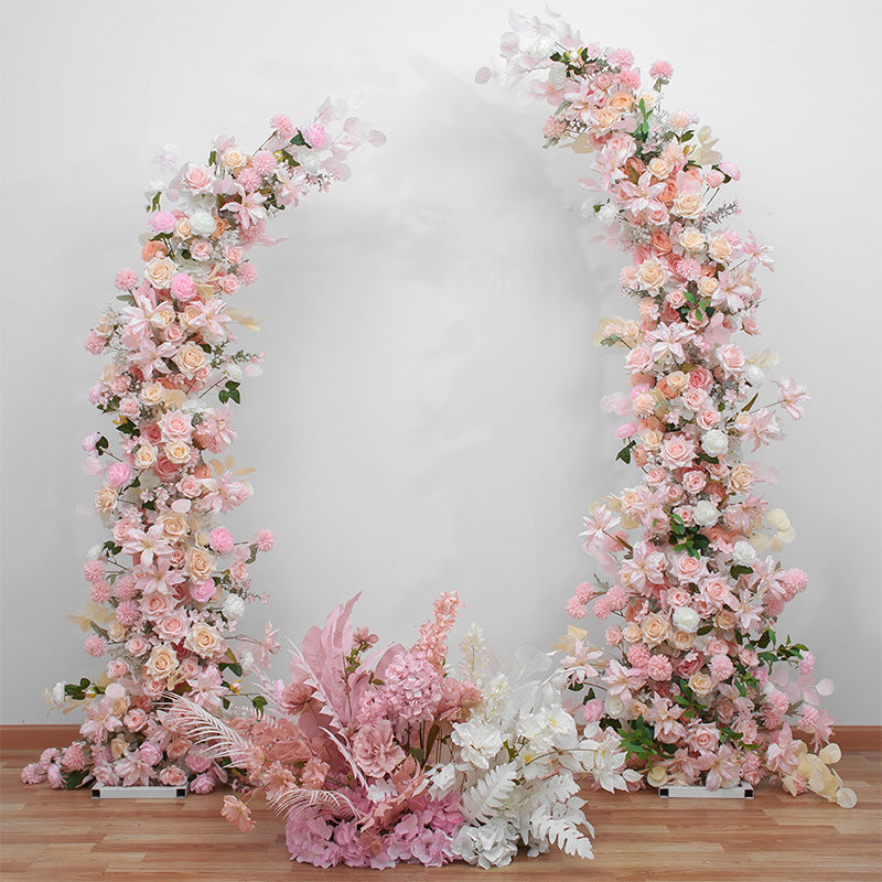 Horn Flowers Arch for Wedding Proposal Party Decor - KetieStory