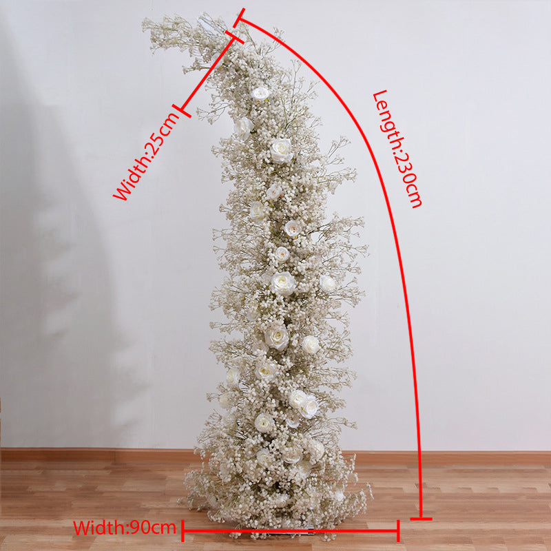 Horn Flowers Arch for Wedding Proposal Party Decor - KetieStory