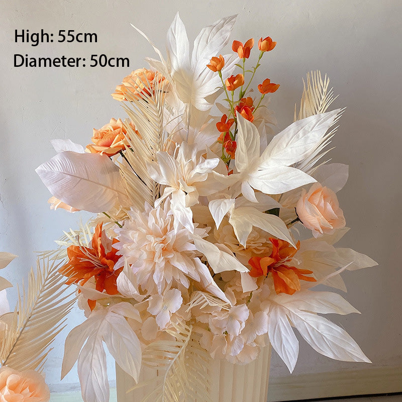 Champagne Flower Set for Wedding Party Decor Proposal - KetieStory