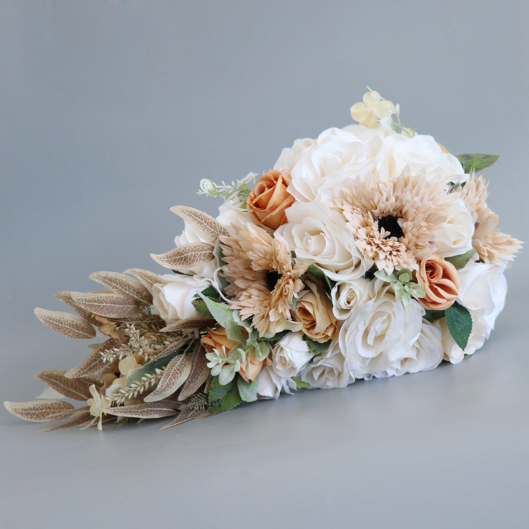 Cascade Bridal Bouquet in Cream