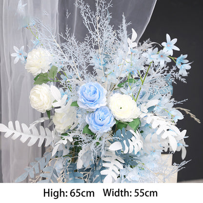 Blue Flowers Set for Wedding Party Decor Proposal - KetieStory