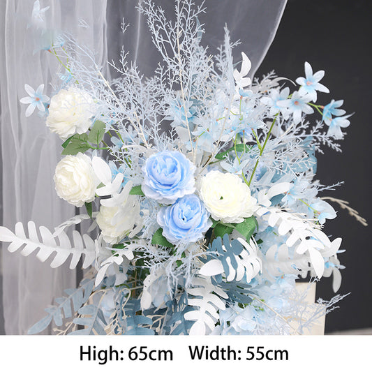 Blue Flowers Set for Wedding Party Decor Proposal - KetieStory